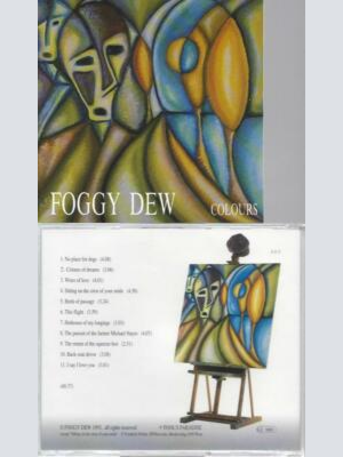 CD -  Foggy Dew  Colours
