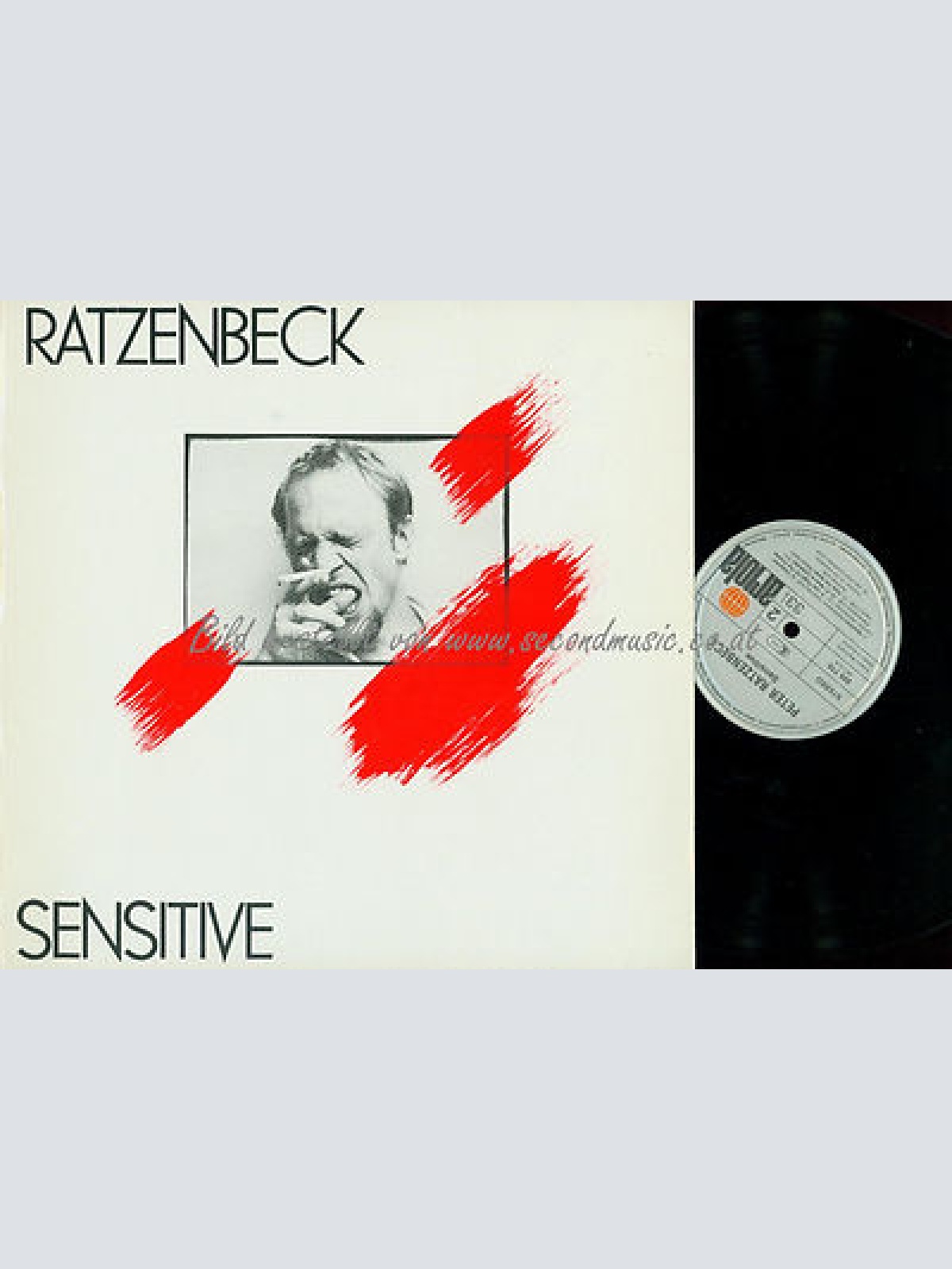 LP--PETER RATZENBECK //  SENSITIVE // NM / VG