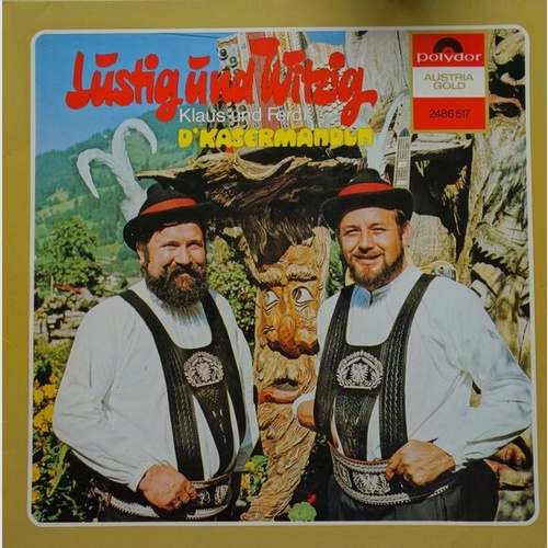 LP Klaus Und Ferdl, D'Kasermandln - Lustig Und Witzig