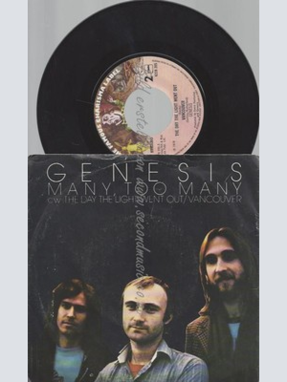 7"--GENESIS--MANY TOO MANY--CHARISMA 1978