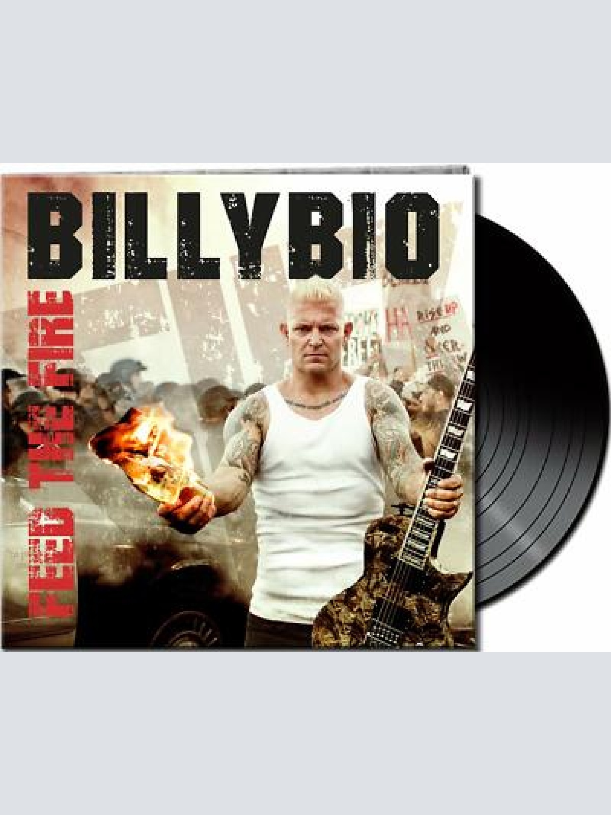 LP--  BillyBio ? Feed The Fire  //Limited Black