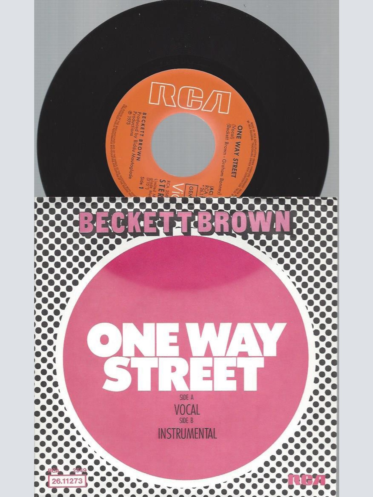 7"   Beckett Brown – One Way Street