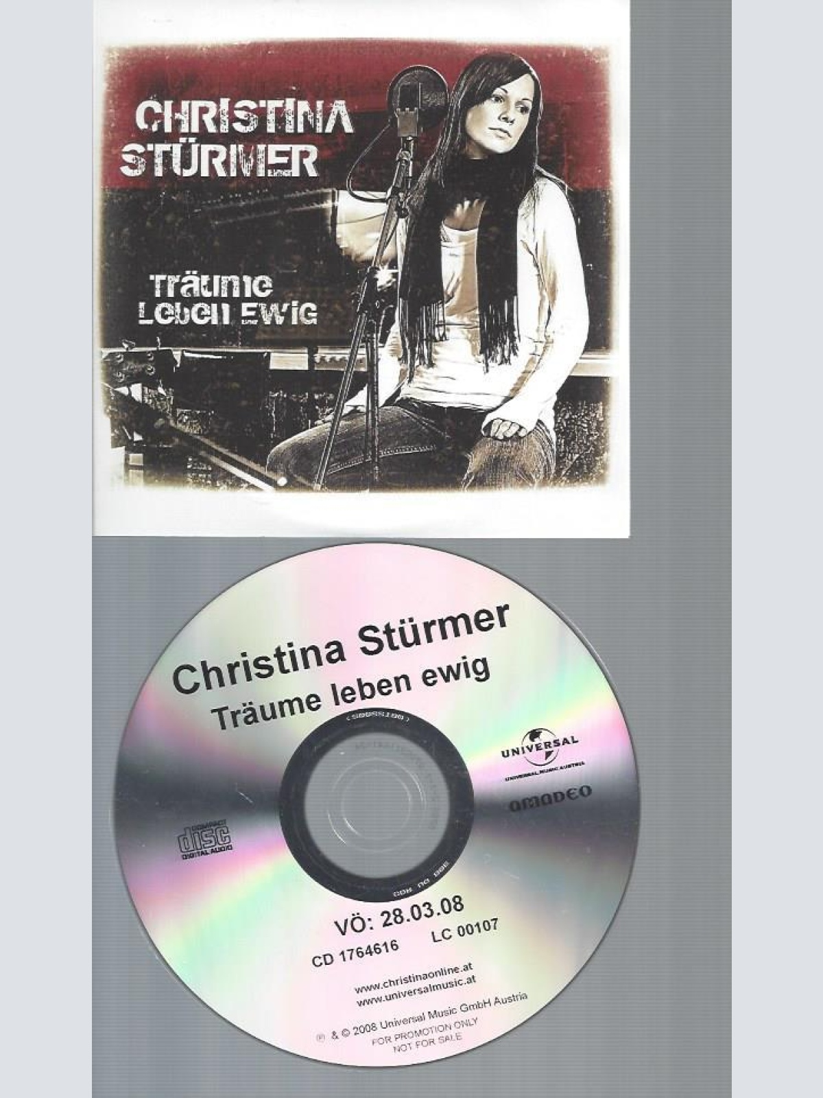 CD--CHRISTINA STÜRMER TRÄUME LEBEN EWIG // PROMO