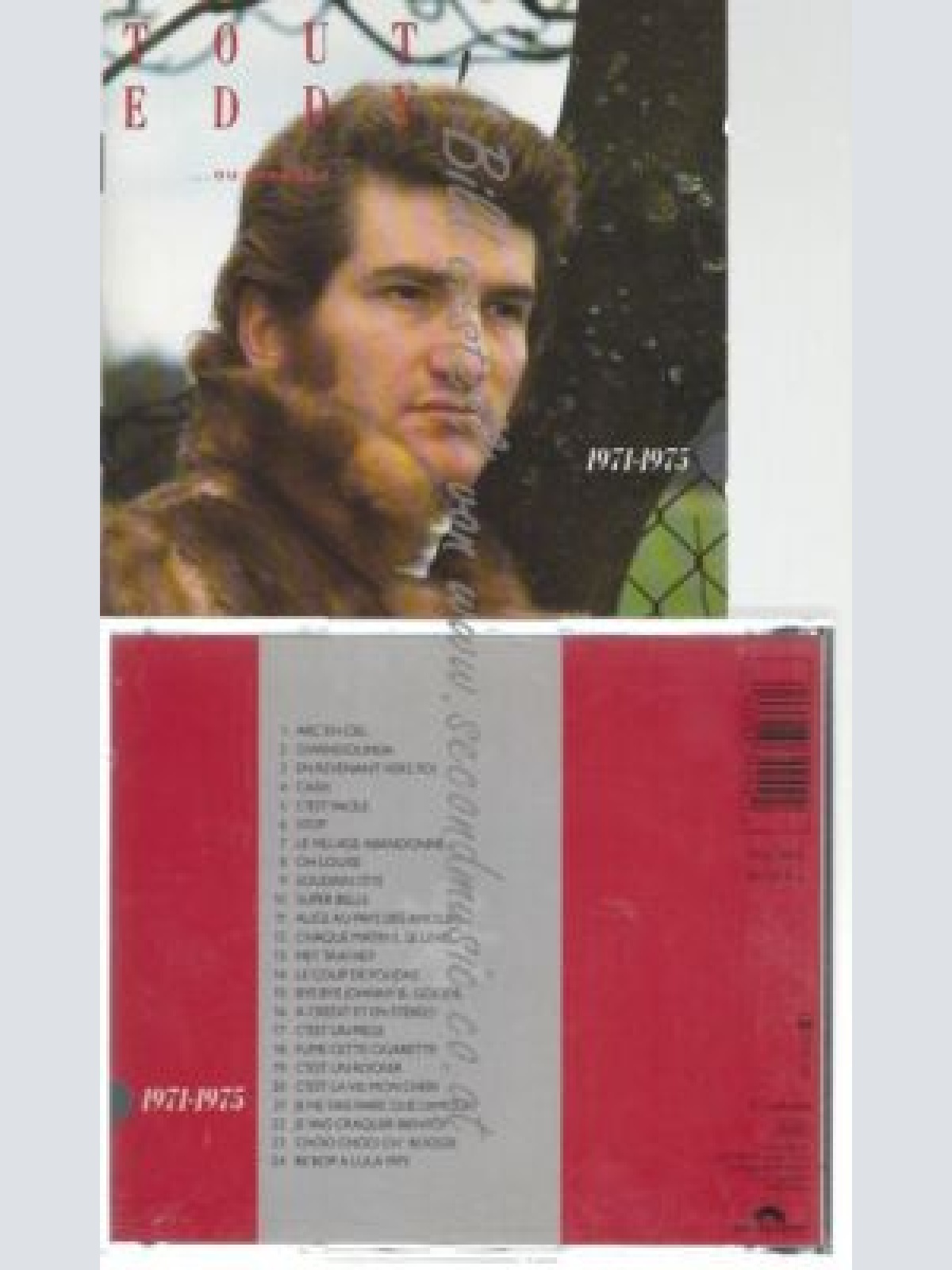 CD--    TOUT EDDY ---    TOUT EDDY -