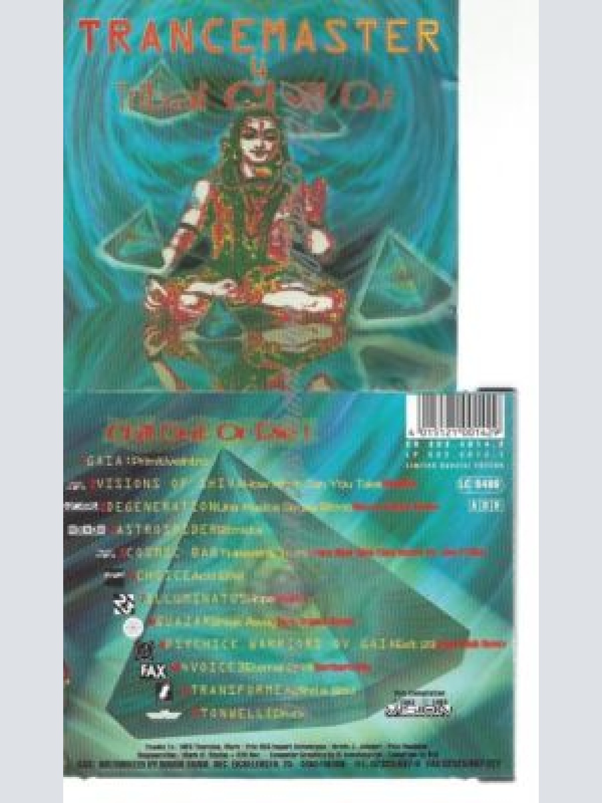 CD--VARIOUS--    TRANCEMASTER 4  - TRIBAL CHILL OUT