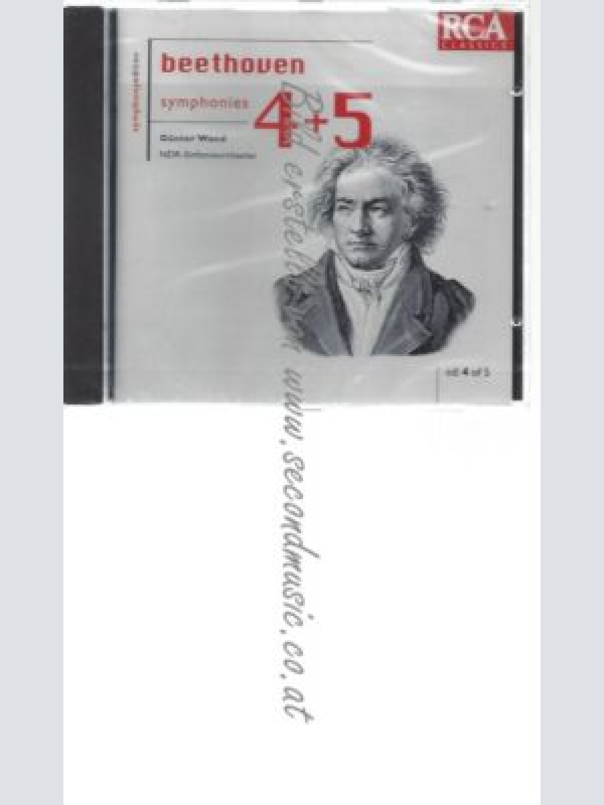 CD--GÜNTER WAND--    SINFONIEN  4&5