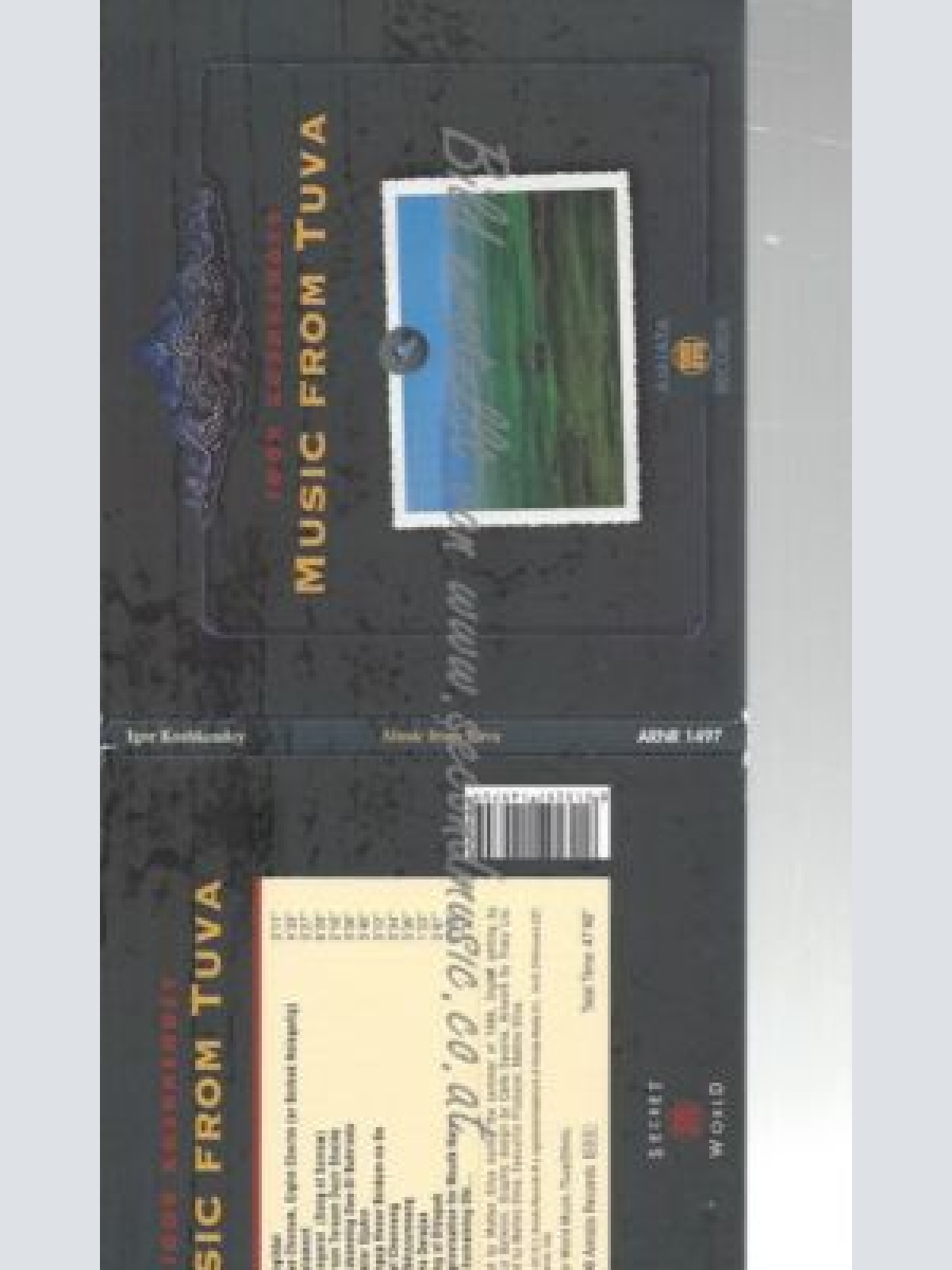 CD--IGOR KOSHKENDY--    MUSIC FROM TUVA