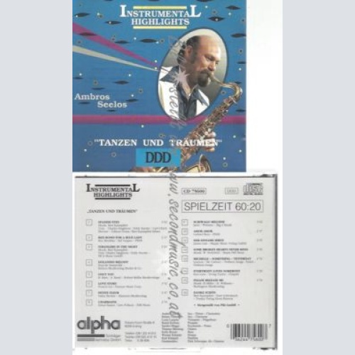 CD--AMBROS SEELOS--     TANZEN UND TRÄUMEN