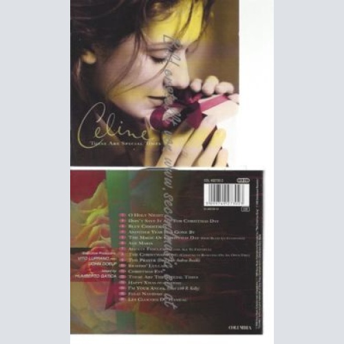 CD--CELINE DION--THESE ARE SPECIAL TIMES