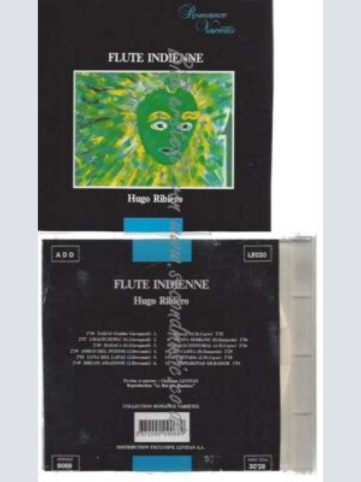 CD--HUGO RIBIERO-FLUTE INDIENNE - COLLECTION ROMANCE VARIÉTÉS