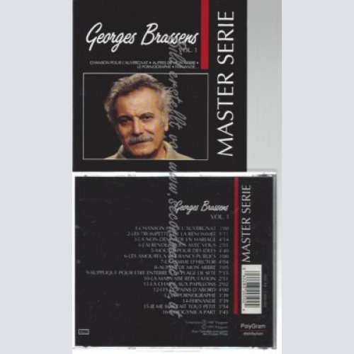 CD--ALENTS DU SIECLE |     / GEORGES BRASSENS--    MASTER SERIE