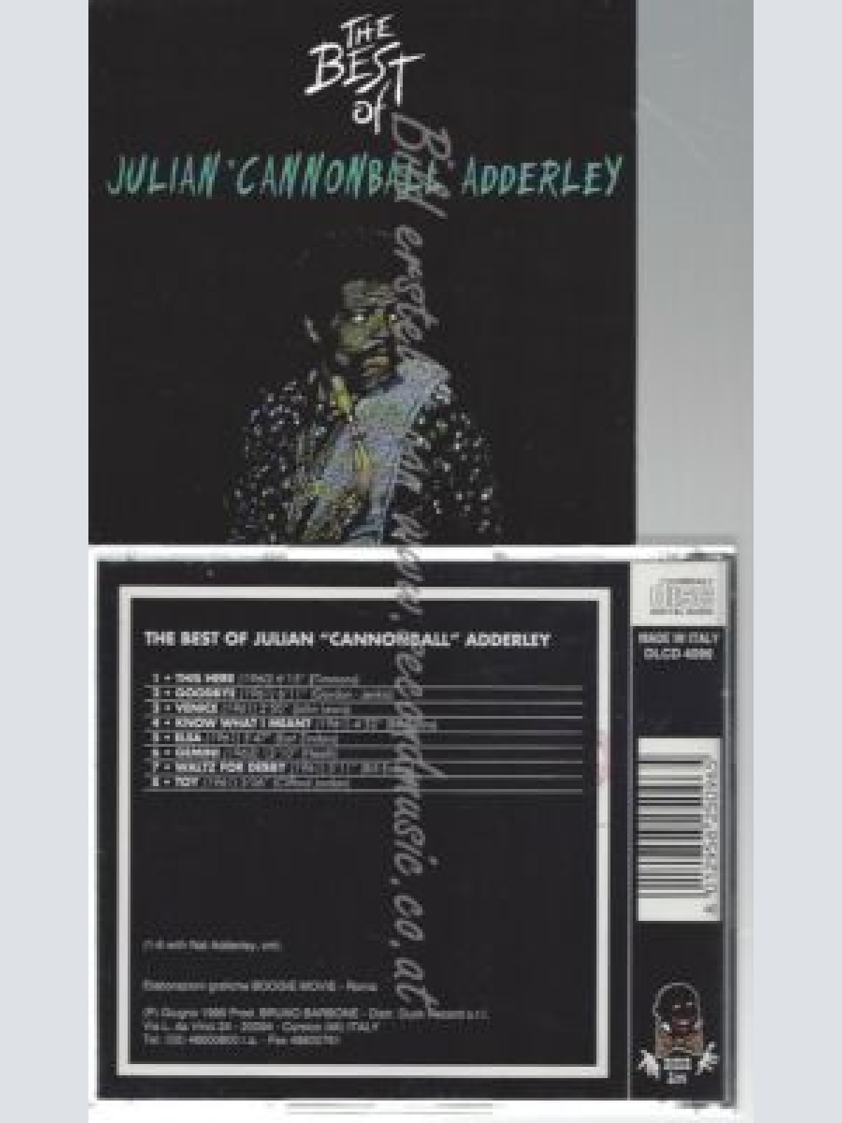 CD--JILIAN CANNONBALL ADDERLEY--    THE BEST OF