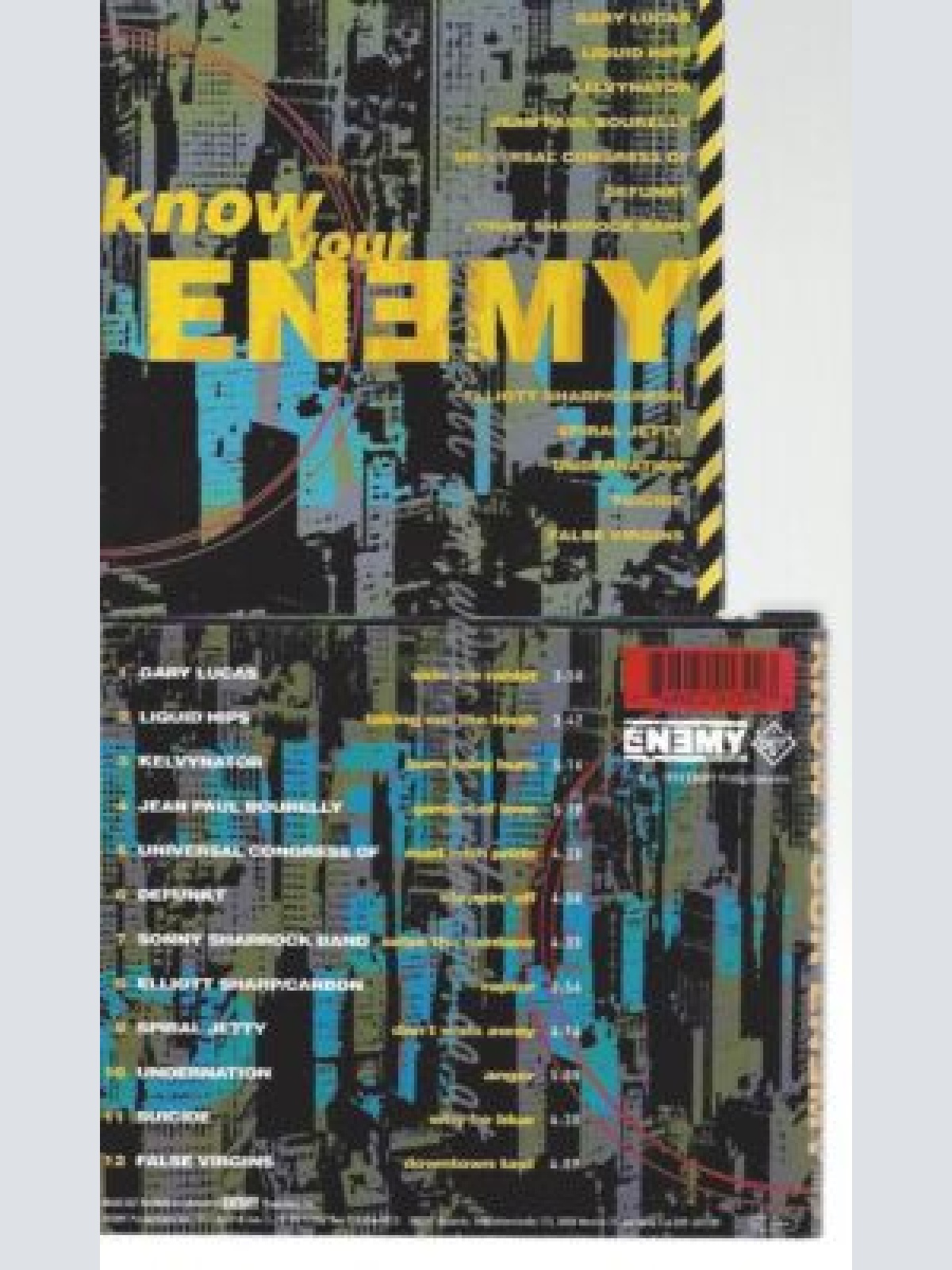CD-- Various  Know Your Enemy