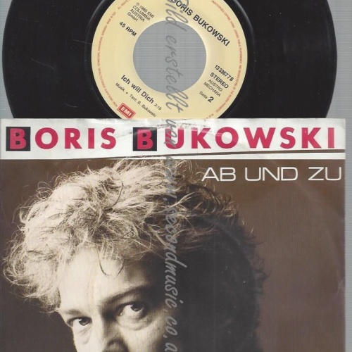 7" BORIS BUKOWSKI  AB UND ZU