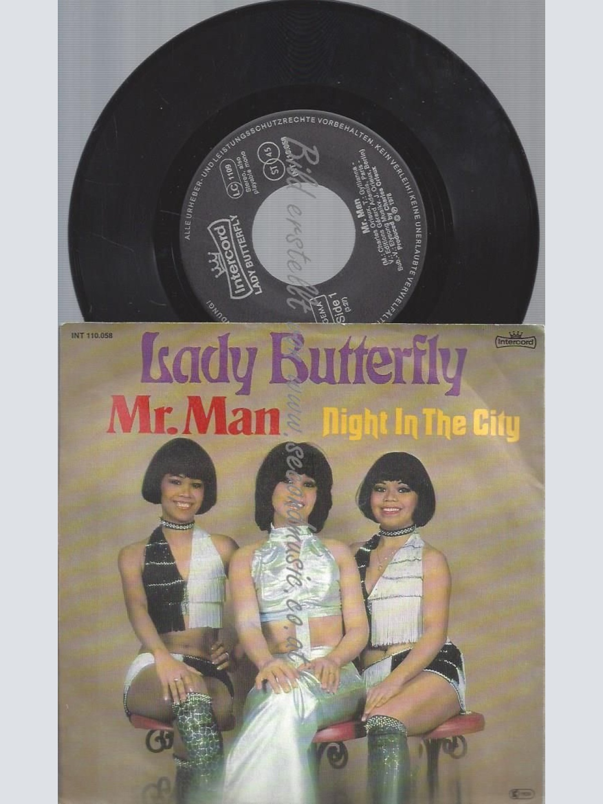 7"   Lady Butterfly  Mr. Man