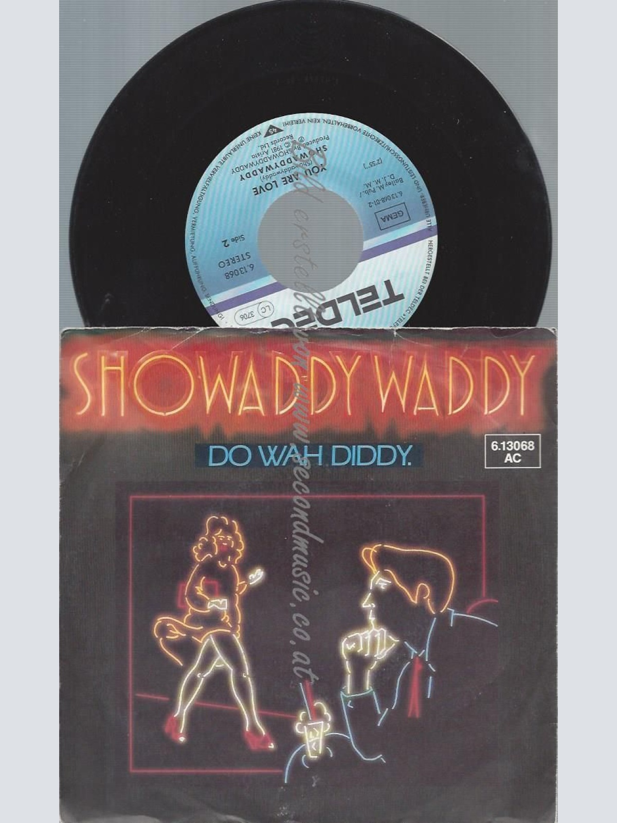 7" Showaddywaddy – Do Wah Diddy  // PROMO COVER