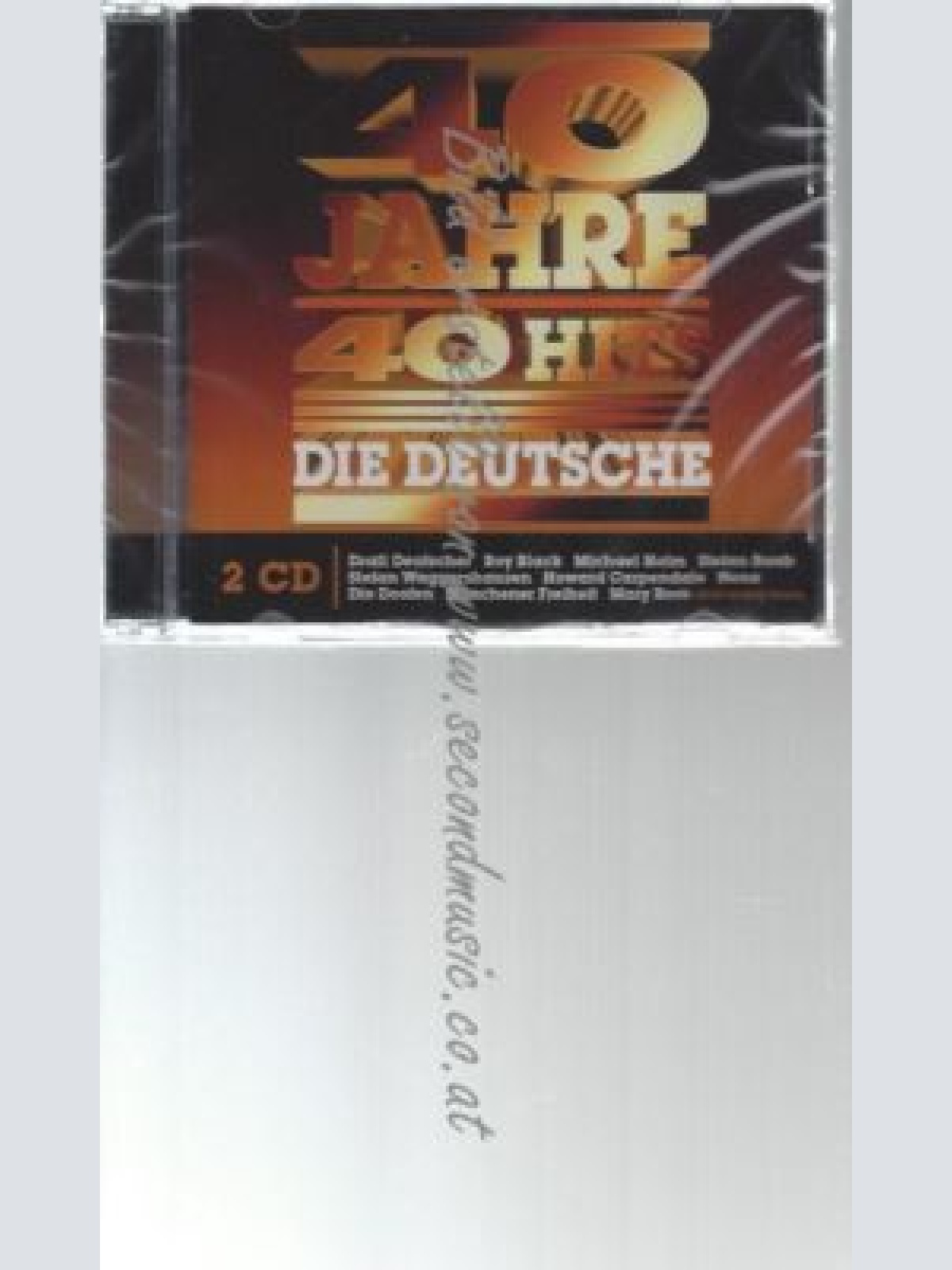 CD--VARIOUS--    40 JAHRE 40 HITS - DIE DEUTSCHE