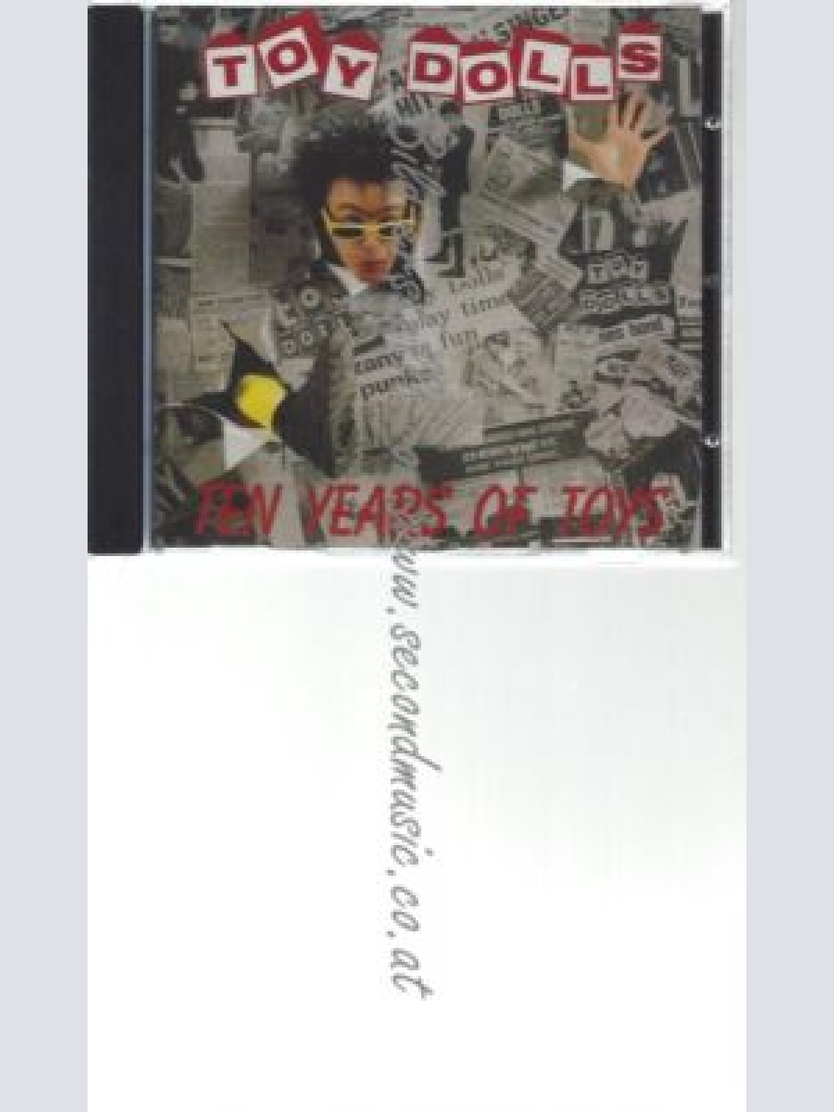 CD--TOY DOLLS--    TEN YEARS OF TOYS