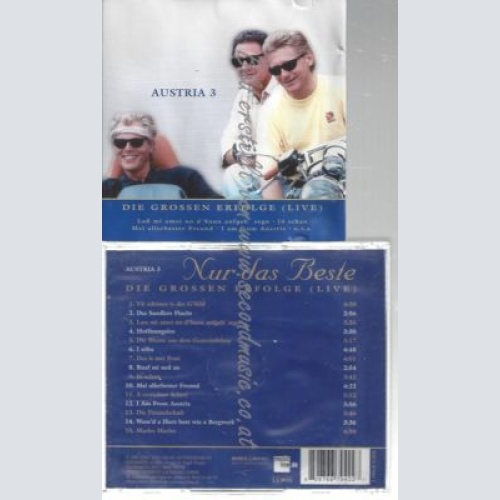 CD--AUSTRIA 3 --    NUR DAS BESTE