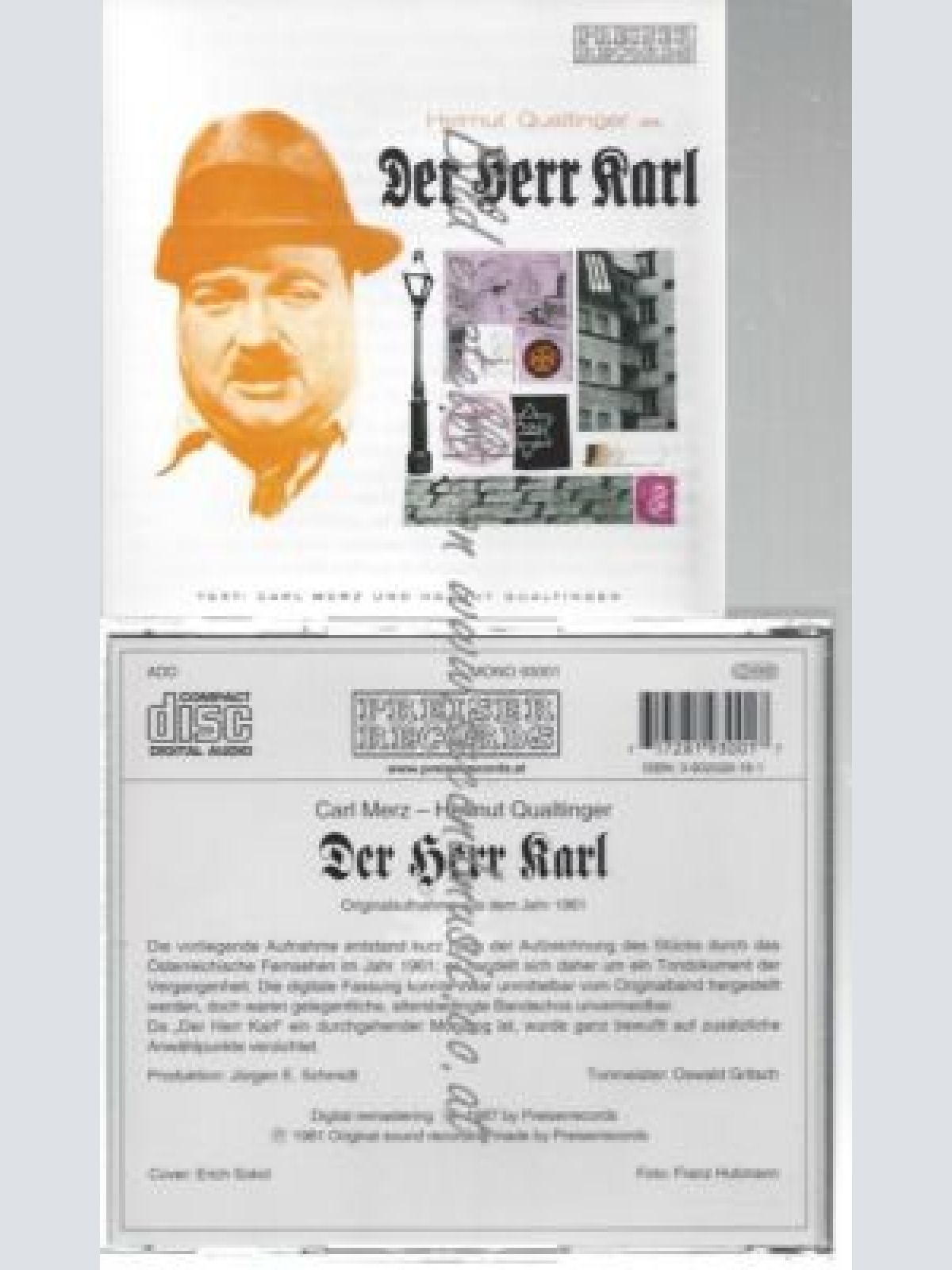 CD-- Qualtinger  Der Herr Karl