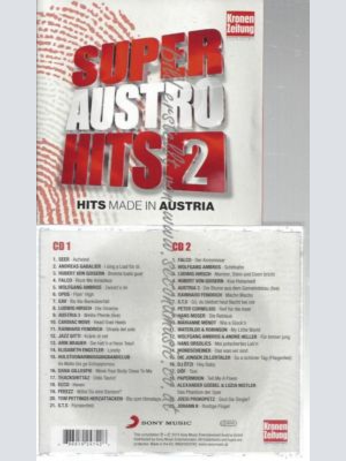 CD--VARIOUS--    SUPER AUSTRO HITS VOL.2 | DOPPEL-CD