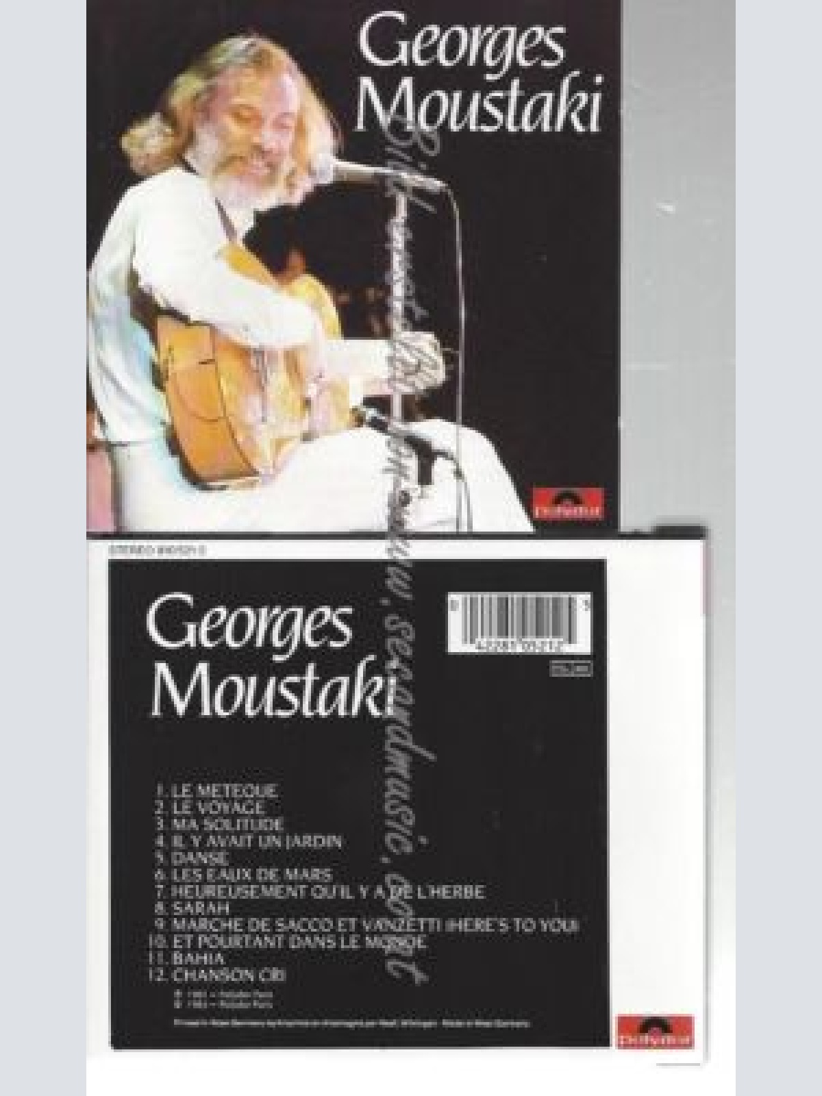 CD--GEORGES MOUSTAKI--    GEORGES MOUSTAKI