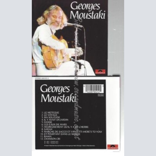 CD--GEORGES MOUSTAKI--    GEORGES MOUSTAKI