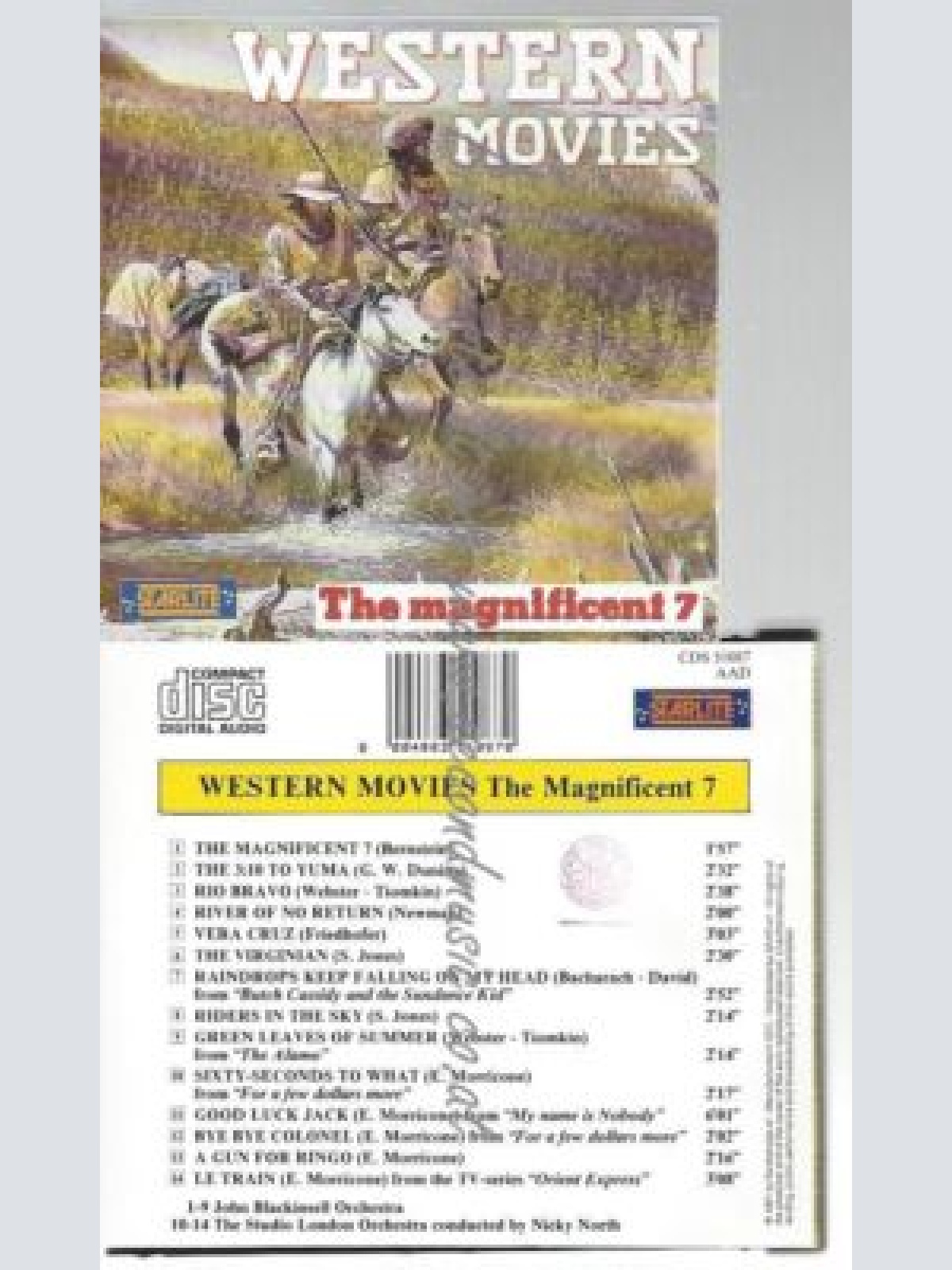 CD--ERIC SERRA--    WESTERN MOVIES-MAGNIFICEN
