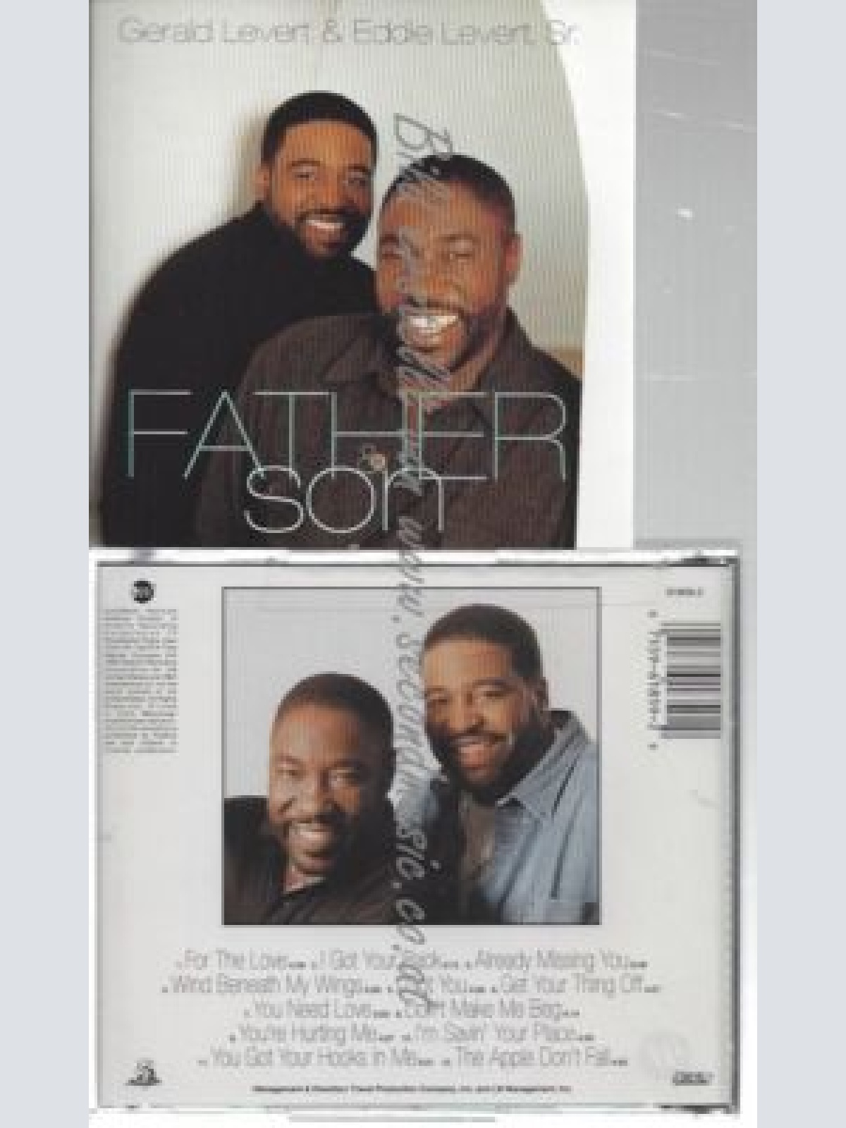 CD--GERALD LEVERT & EDDIE LEVERT--    FATHER AND SON