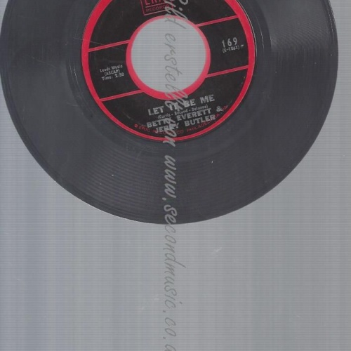 7"  Betty Everett & Jerry Butler – Let It Be Me