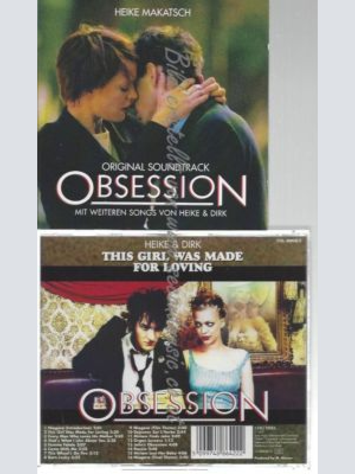 CD--VARIOUS--    OBSESSION - SOUNDTRACK