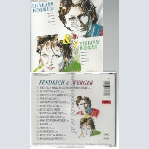CD--RAINHARD FENDRICH--    FENDRICH UND WERGER