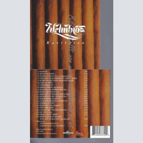 CD--WOLFGANG AMBROS--    RARITÄTEN
