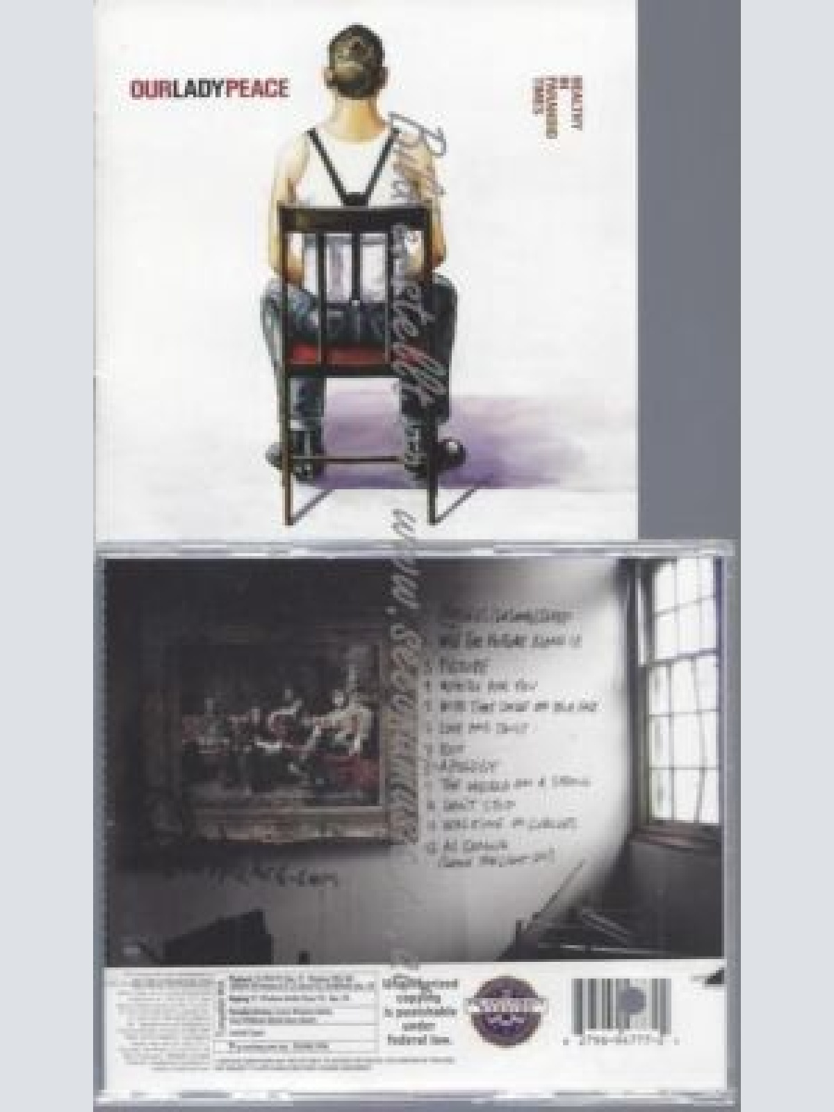 CD--     / OUR LADY PEACE--    HEALTHY IN PARANOID TIMES