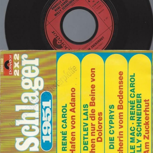 7" Die Grossen Vier - Schlager 1951