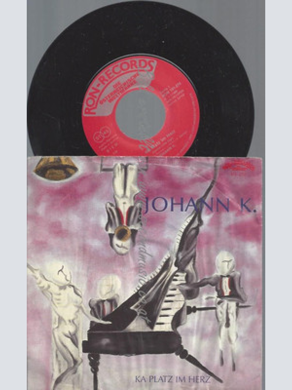 7" JOHANN K KA PLATZ IM HERZ /// COVER WAVED