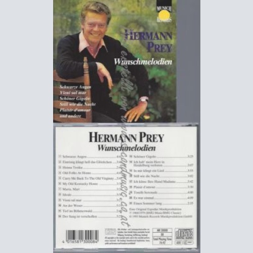 CD--HERMAN PREY--    WUNSCHMELODIEN