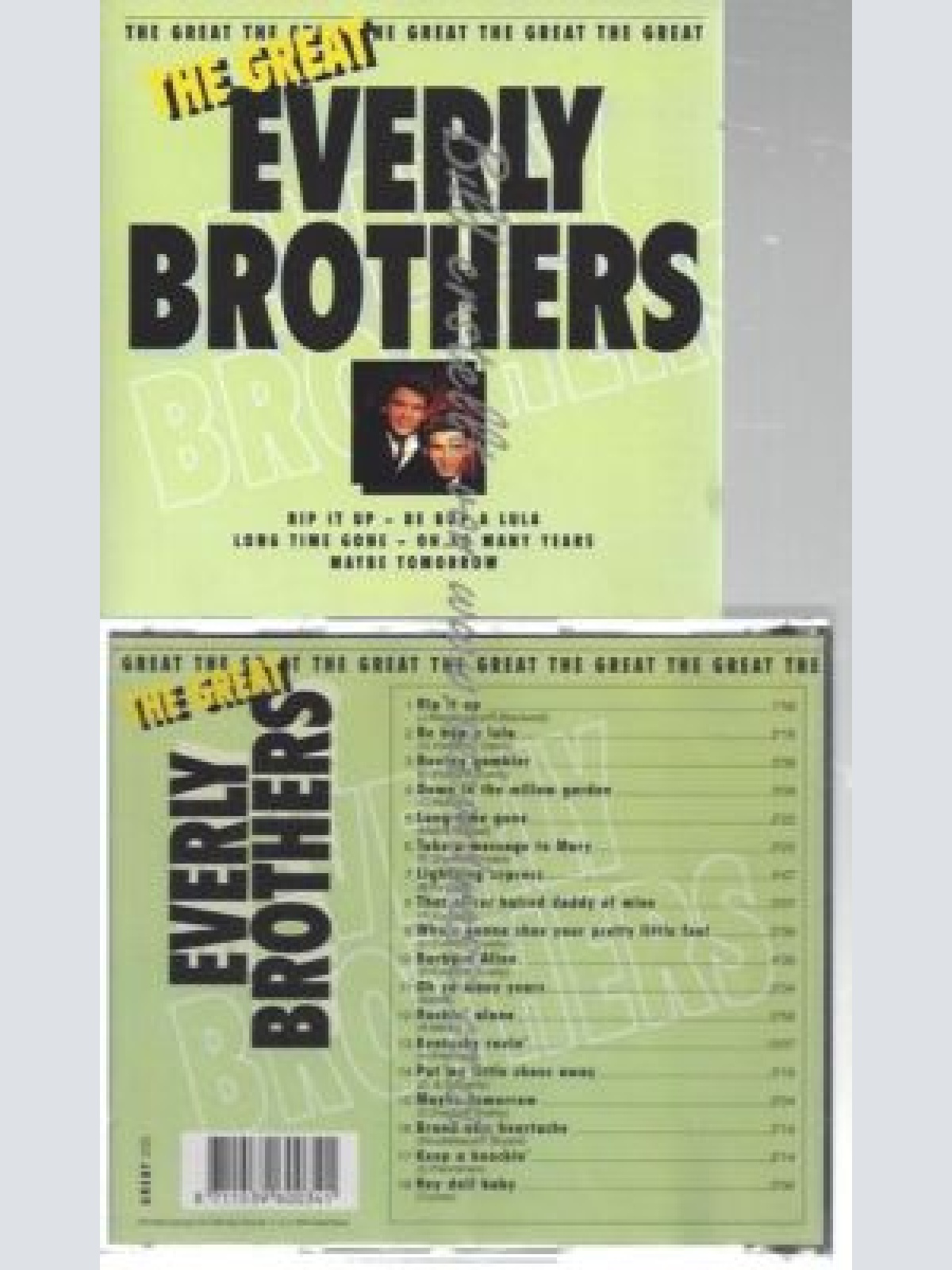 CD--EVERLY BROTHERS--    GREAT EVERLY BROTHERS,THE |