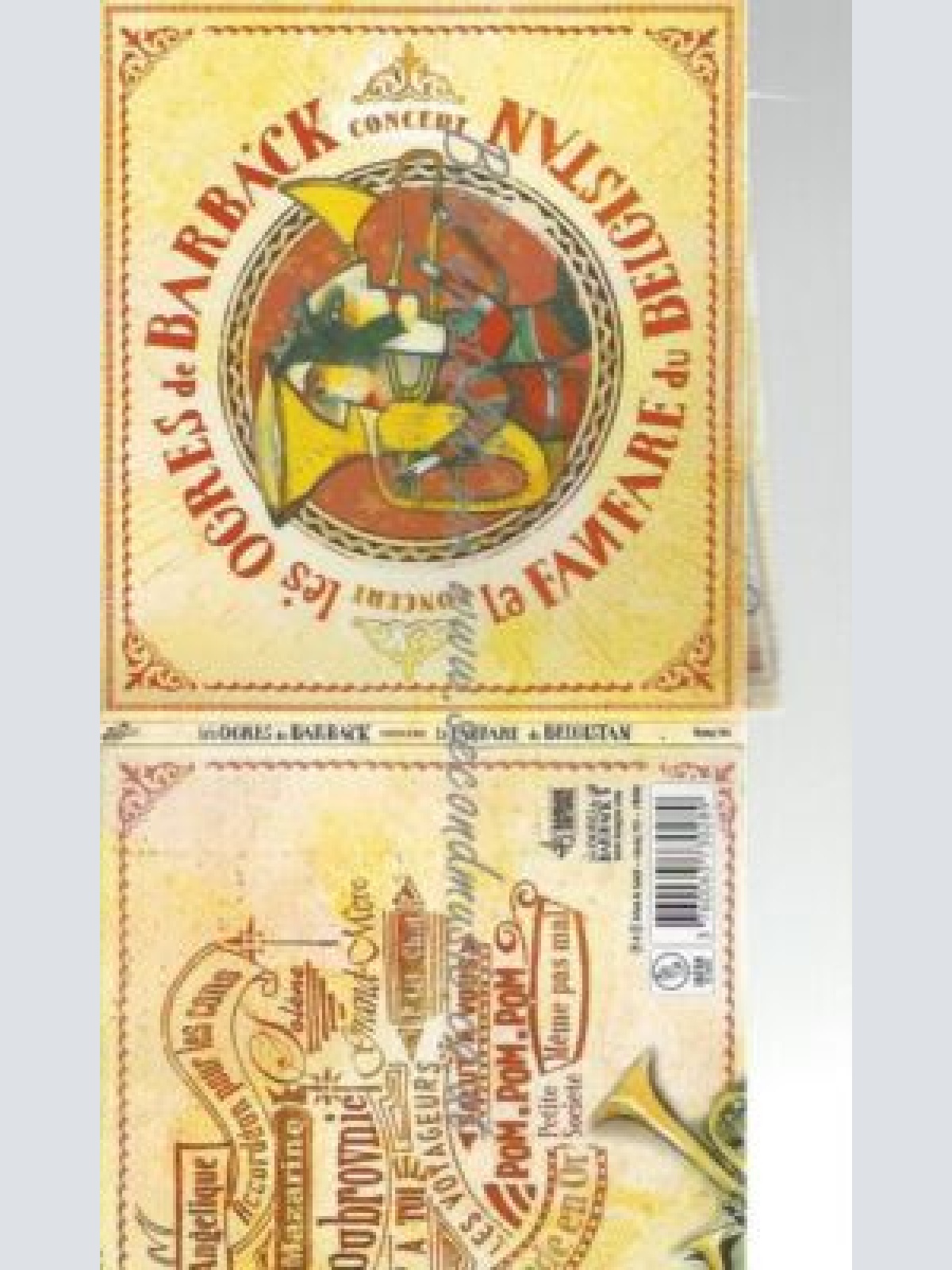 CD--LES OGRES DE BARBACK--    CONCERT