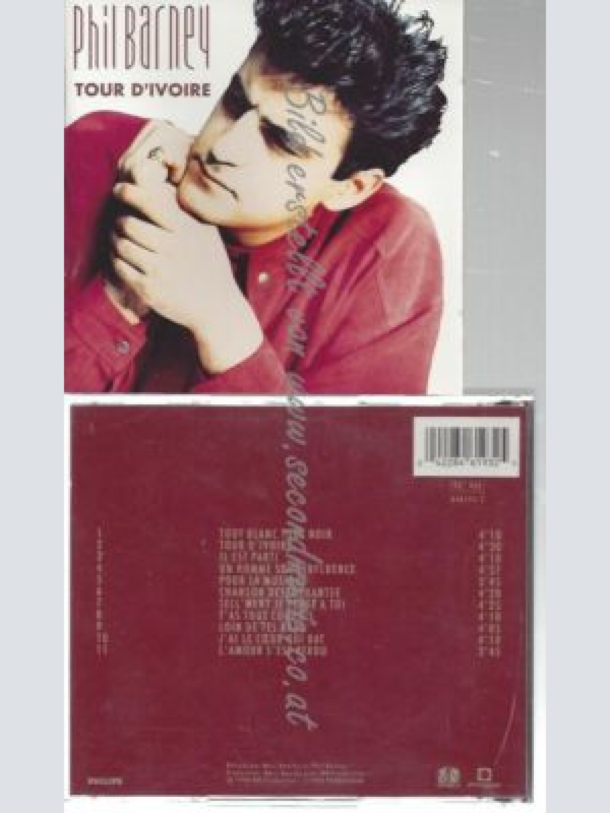 CD--PHIL BARNEY--    TOUR D'IVOIRE