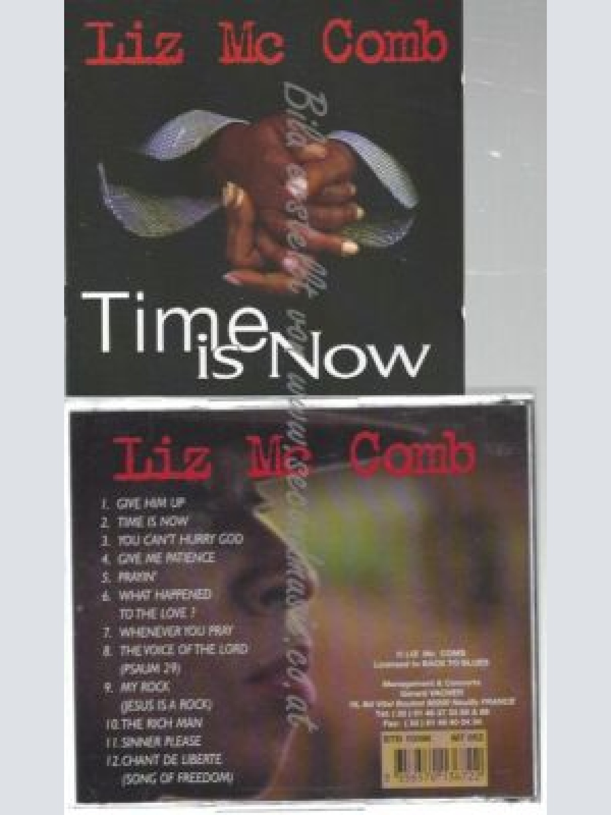 CD--LIZ MCCOMB--    TIME IS NOW