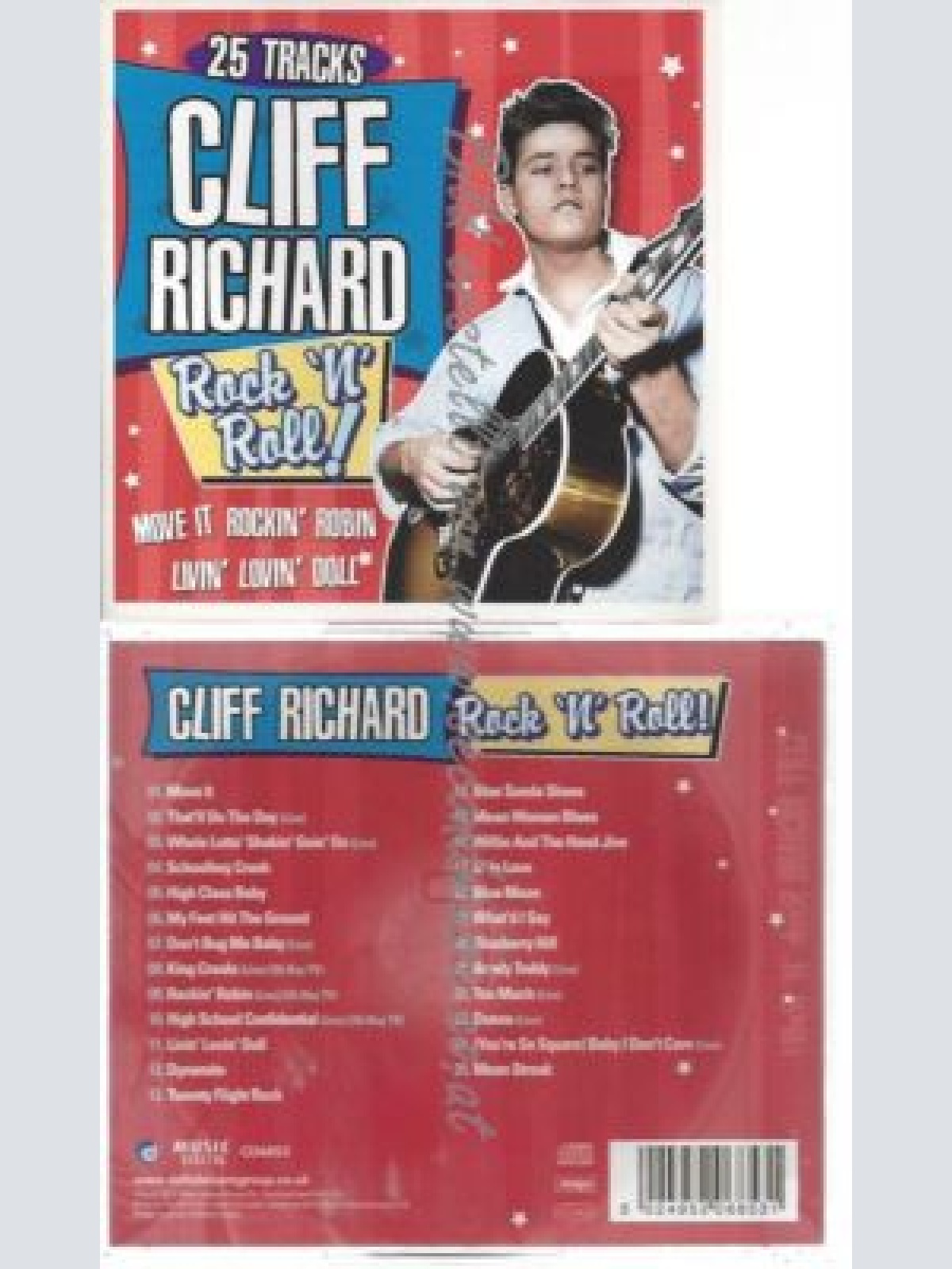 CD--CLIFF RICHARD--    ROCK 'N' ROLL!- TRACKS