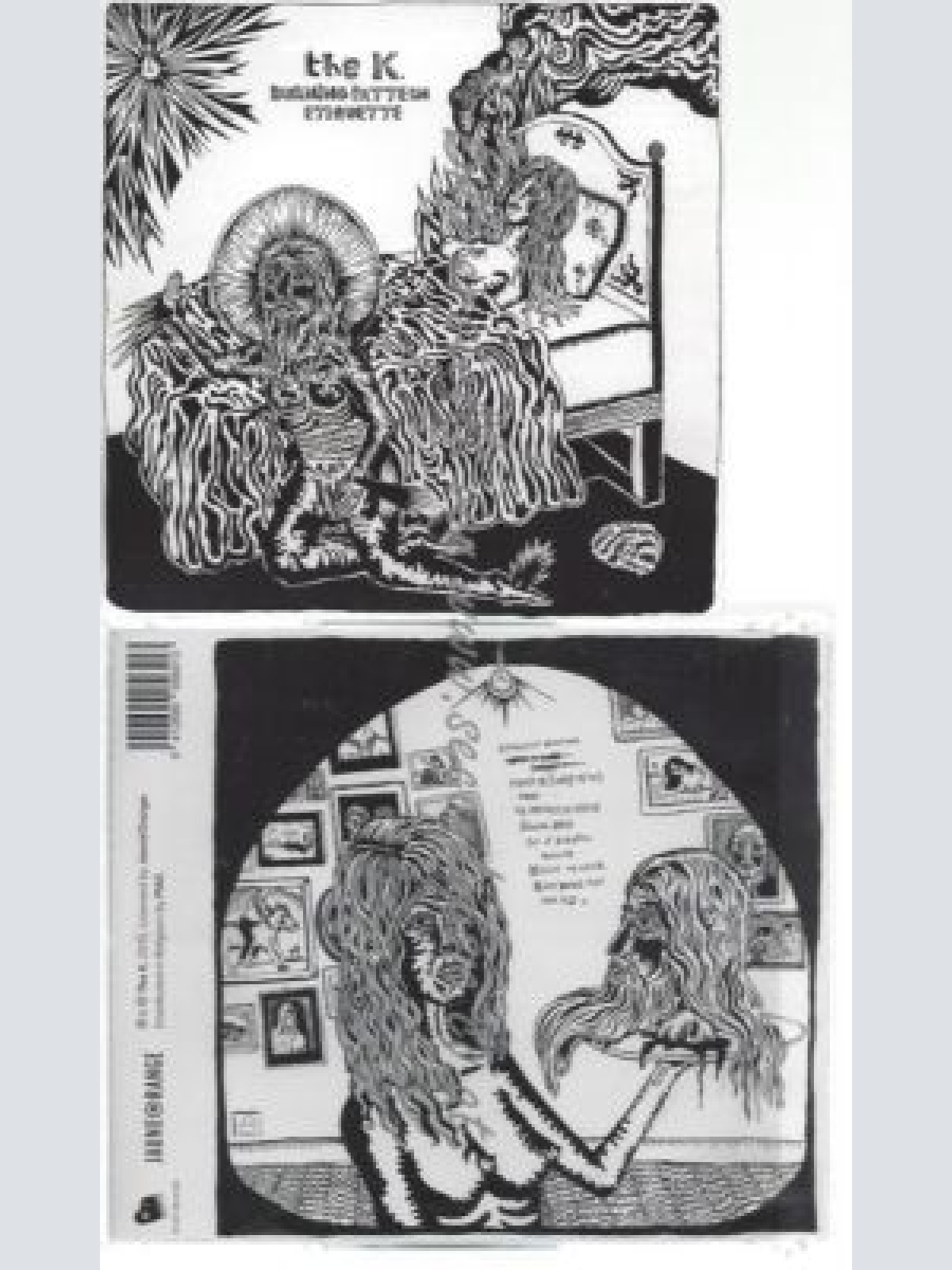 CD--THE K.--    BURNING PATTERN ETIQUETTE