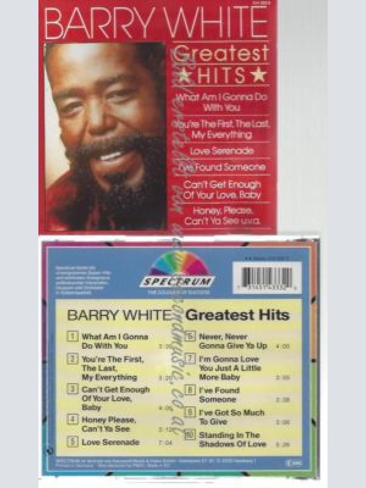 CD--BARRY WHITE--    GREATEST HITS