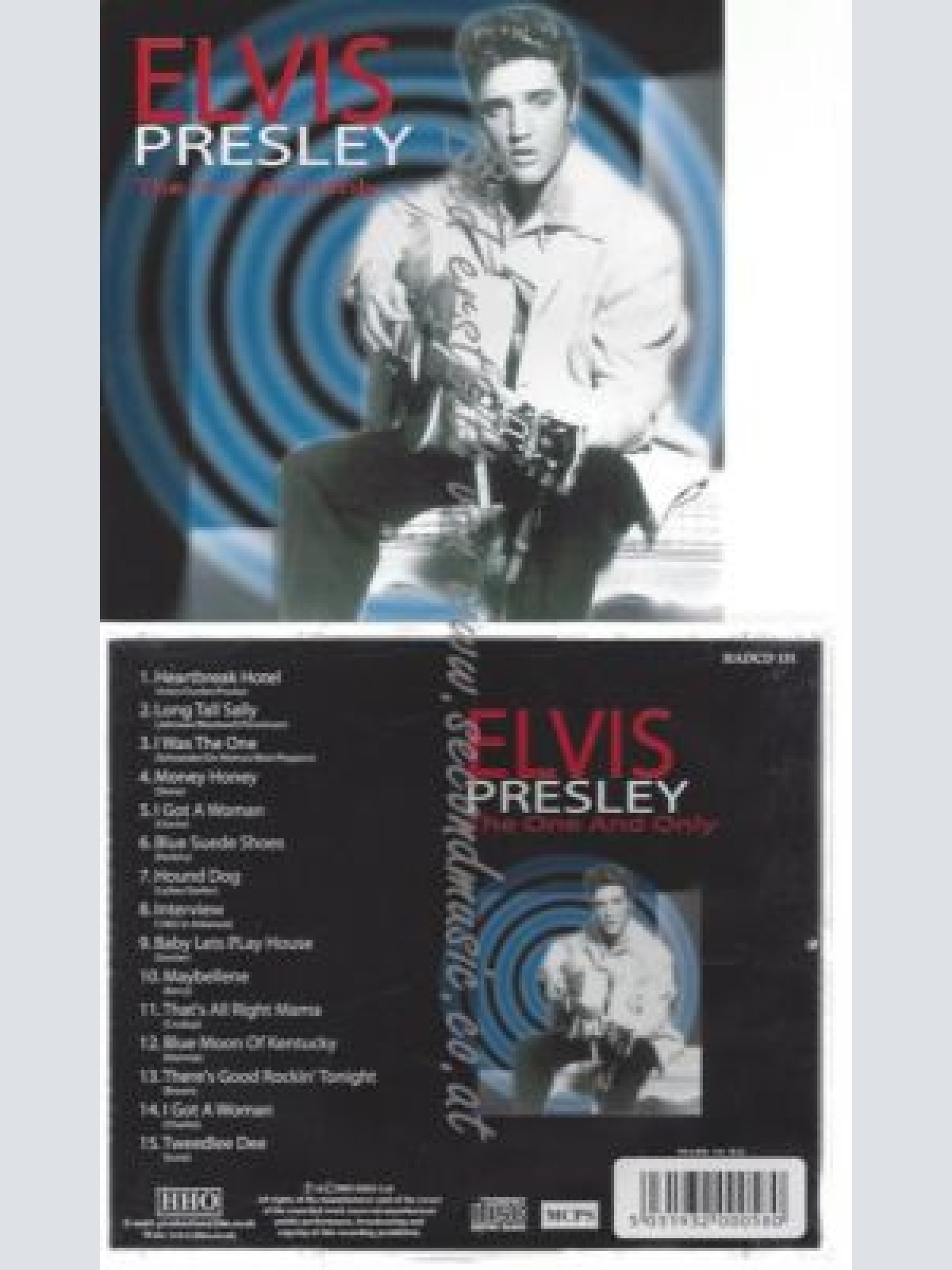 CD-- Elvis Presley  The One And Only