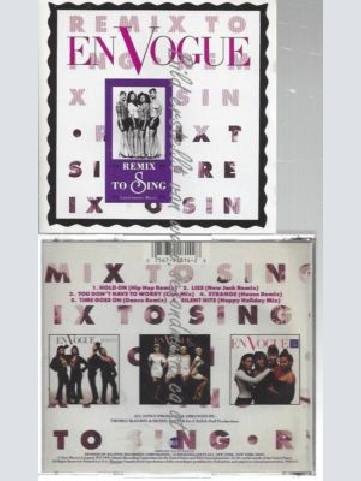 CD--EN VOGUE--    REMIX TO SING