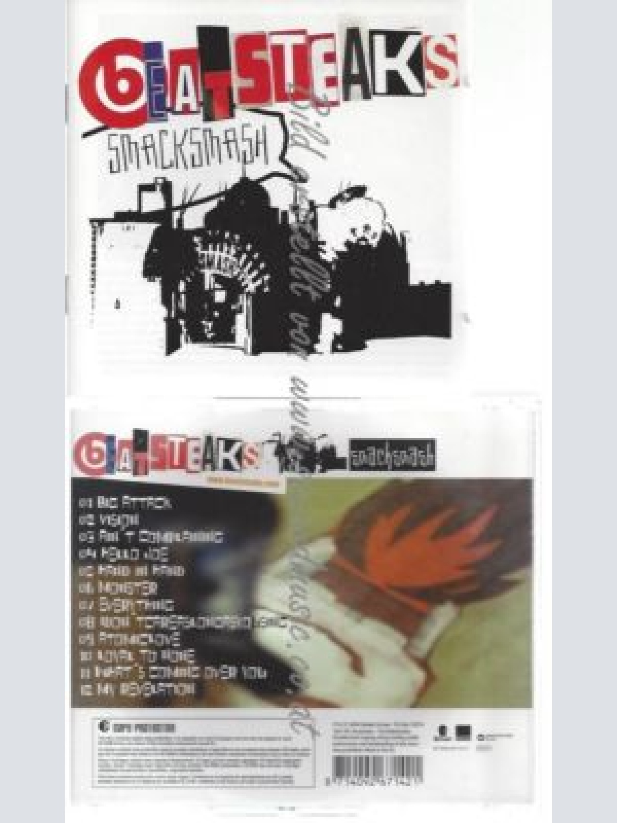 CD--BEATSTEAKS--    SMACK SMASH -GERMAN VERSION- [EXPLICIT]