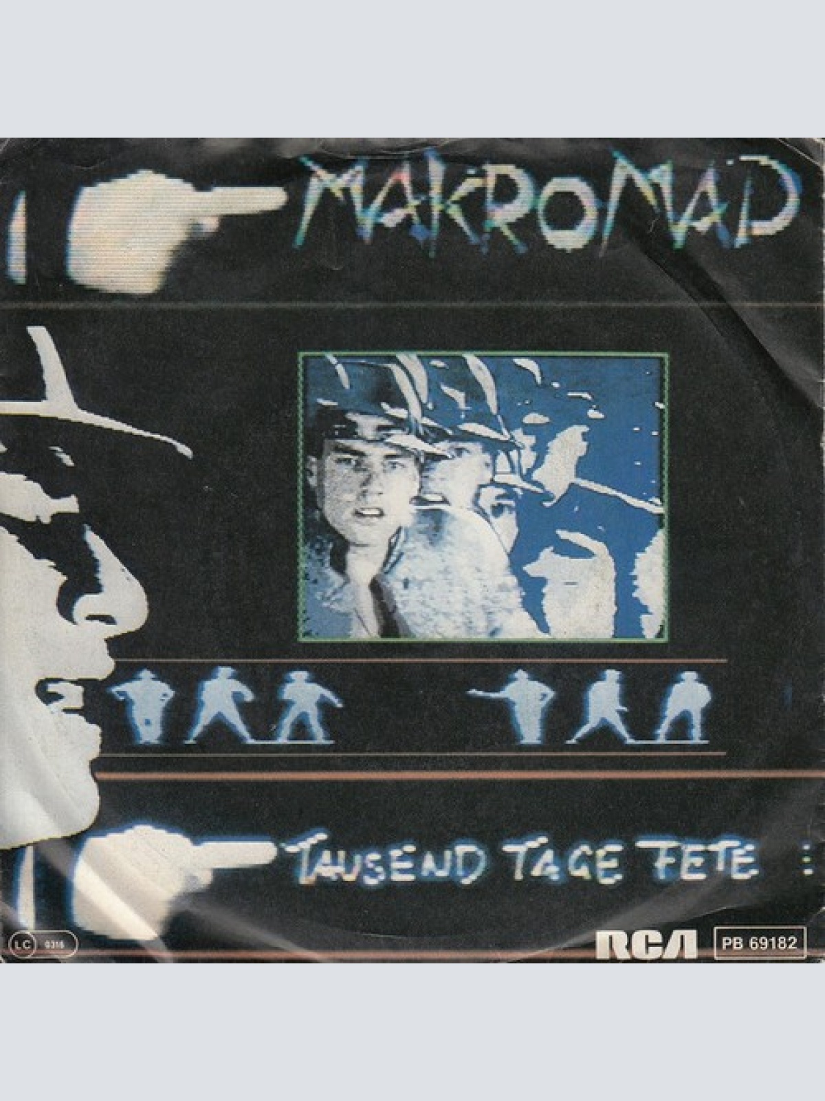 7", Single Makromad - Tausend Tage Fete