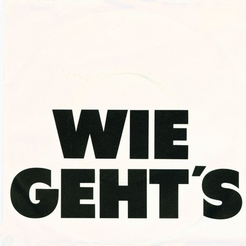 7", Single Happy Hour (2) - Wie Geht's?