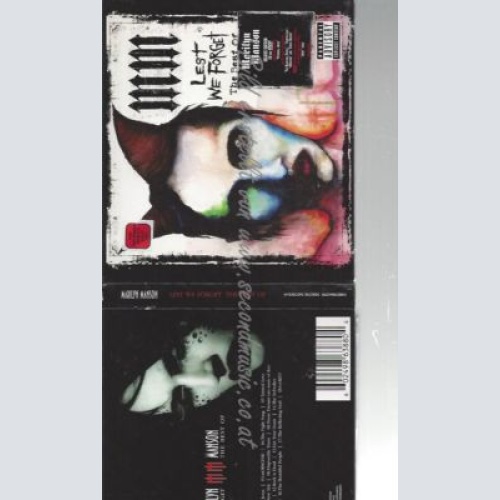 CD--LEST WE FORGECD+DVD    / MARILYN MANSON--